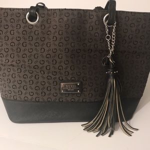 Guess Brown Tote - Used